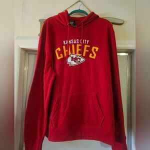 47 Brand Mens Kansas City Chiefs Hoodie XXL